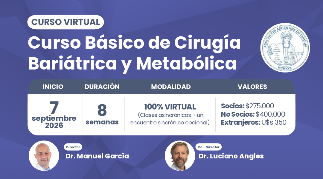 Curso Básico de Cirugía Bariátrica y Metabólica